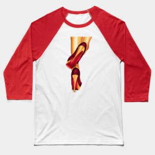 Red lacquered soles Baseball T-Shirt